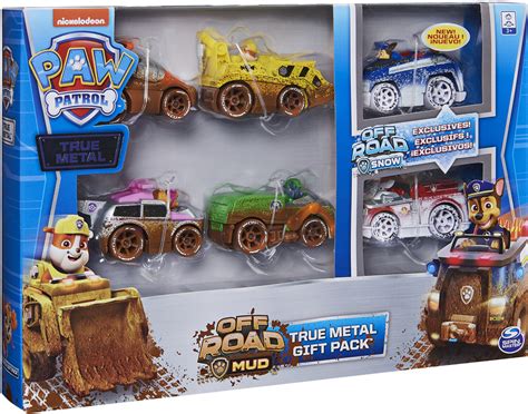 Spin Master Paw Patrol True Metal Mighty 6 Pack Of Die Cast Vehicles