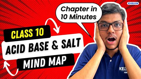 Acids Bases And Salts Mind Map One Shot Revision In 10 Minutes