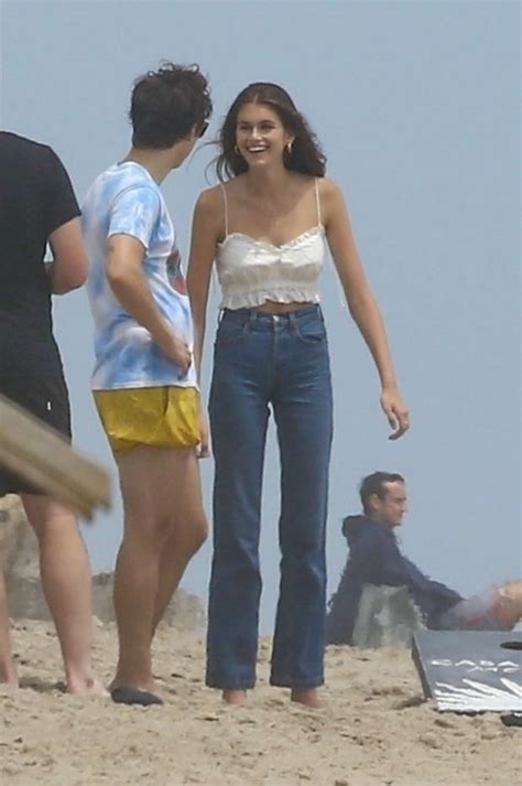 Kaia Gerber At The Beach In Malibu Gotceleb