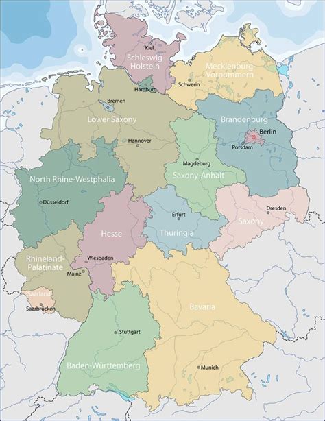 A Monte Impermeabile Disturbare Germania Cartina Geografica