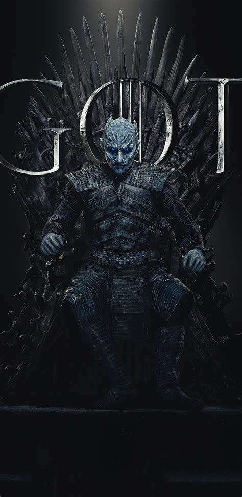 1440x2960 Night King Game Of Thrones Season 8 Poster Samsung Galaxy