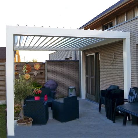 Bioclimatique electric motorized sunroof louvered roof pergola kits