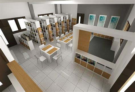 Desain Ruang Perpustakaan Sekolah Inspirasi Desain Rumah 2019