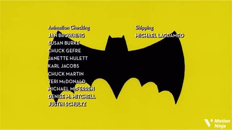 The Batman End Credits Seasons 3 4pal Tone Youtube