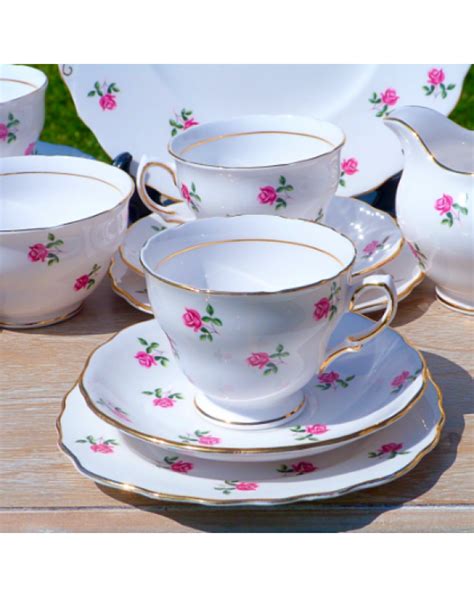 Colclough Fragrance Rose Tea Set Tea Sets Vintage Tea Cups Vintage Tea Pots Vintage
