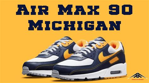 Exclusive Look At The Nike Air Max 90 University Of Michigan Colorway