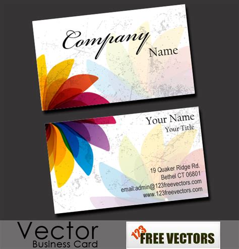 Free Business Card Vector By 123freevectors On Deviantart