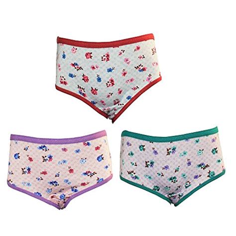 Lilsugar Girls Panty Set Of 3 Clothing And Accessories