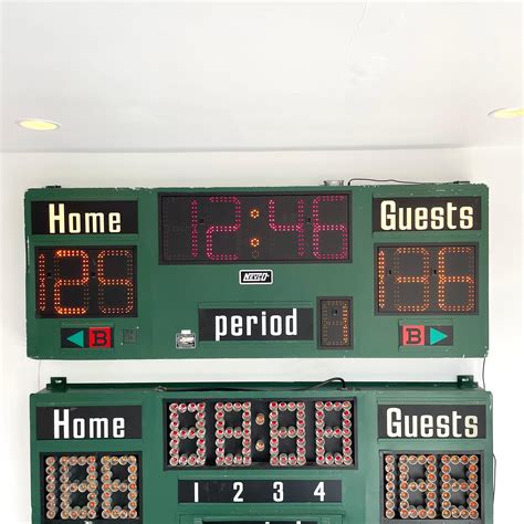Nevco Led Basketball Scoreboard 2000s Usa For Sale At 1stdibs Nevco