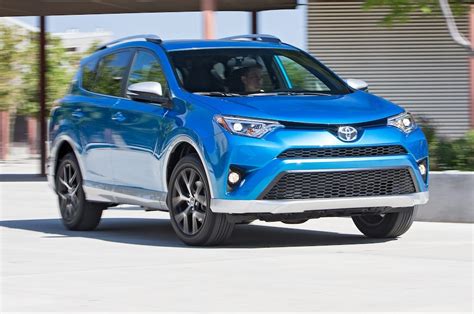 2016 Toyota Rav4 Se Awd First Test Review A Shiny Shell Hiding