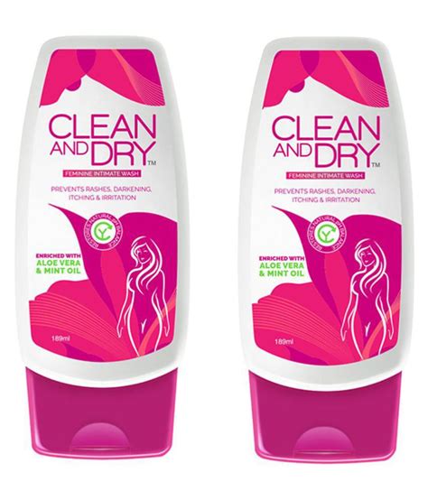 Clean And Dry Feminine Hygiene Wash Intimate Cleansing Liquid ML