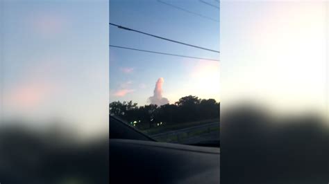 teenager captures bizarre moment cloud formation turned into the exact shape of a penis mirror