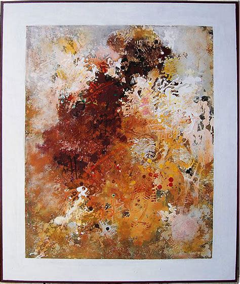 Symphony Soil Painting By Ghalib Almansoori