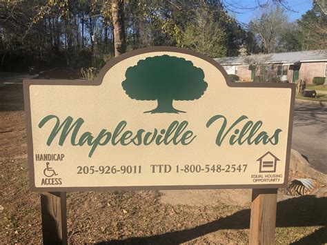 Maplesville Villas Apartments In Maplesville Al