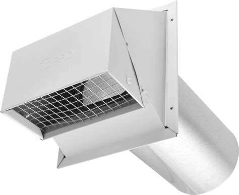 Imperial Vt0503 6 Inch Heavy Duty Outdoor Exhaust Vent With Intake Hood