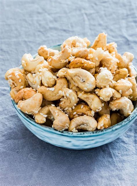 Roasted Sesame Coconut Cashews Recipes From A Pantry