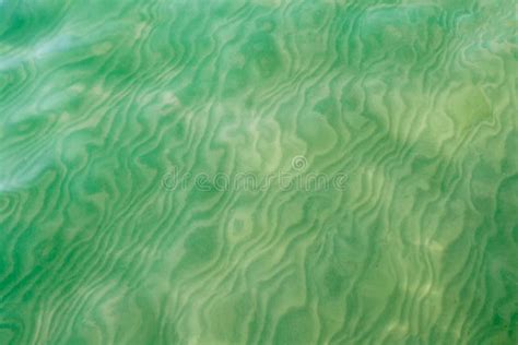 Sand Ripples Under The Water Stock Image Image Of Floor Bright 84375689