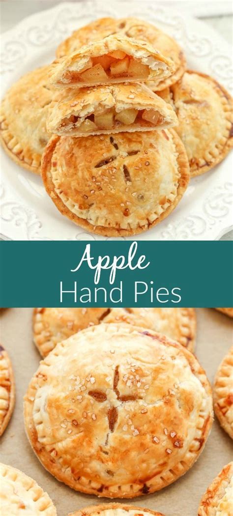 These Apple Hand Pies Feature A Sweet Apple Pie Filling Inside A Buttery Flaky Pie Crust So