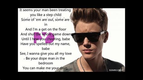 Justin Bieber Ft R Kelly Pyd Lyrics Youtube