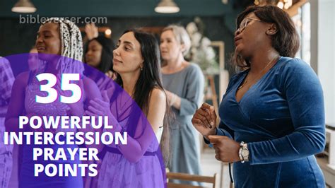 35 Powerful Intercession Prayer Points