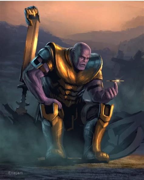 Thanos Fanart Heróis Marvel Marvel Vingadores Vingadores