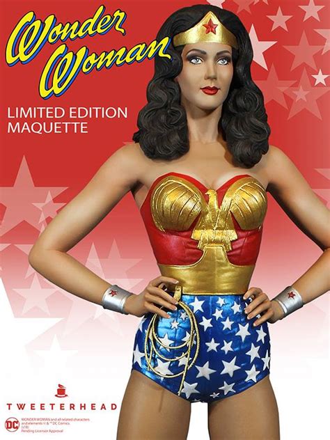 Во время второй мировой войны, самолет. Wonder Woman TV Series Season One Maquette by Tweeterhead ...