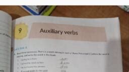 Auxiliary Verb Pdf ENGLISH GRAMMAR Notes Teachmint