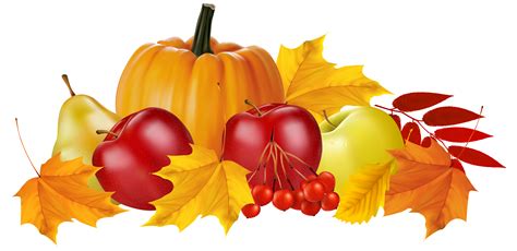 Autumn Clip Art Autumn Pumpkin And Fruits Png Clipart Image Png 6300 The Best Porn Website