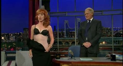 VJBrendan Kathy Griffin Strips For David Letterman