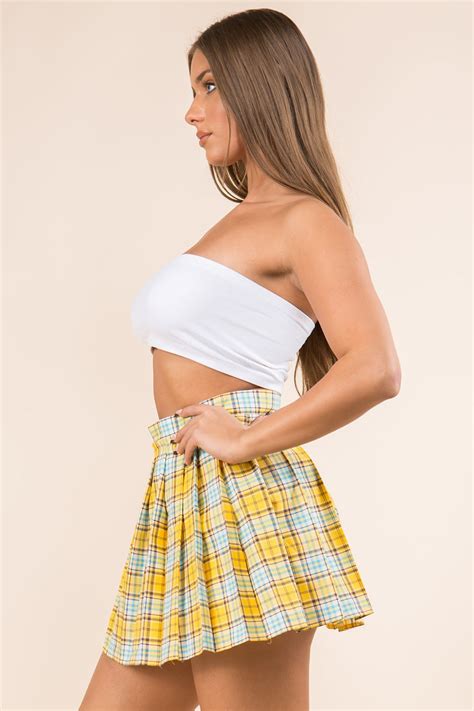 plaid mini skirt tennis skirt plaid tennis skirt cute etsy italia