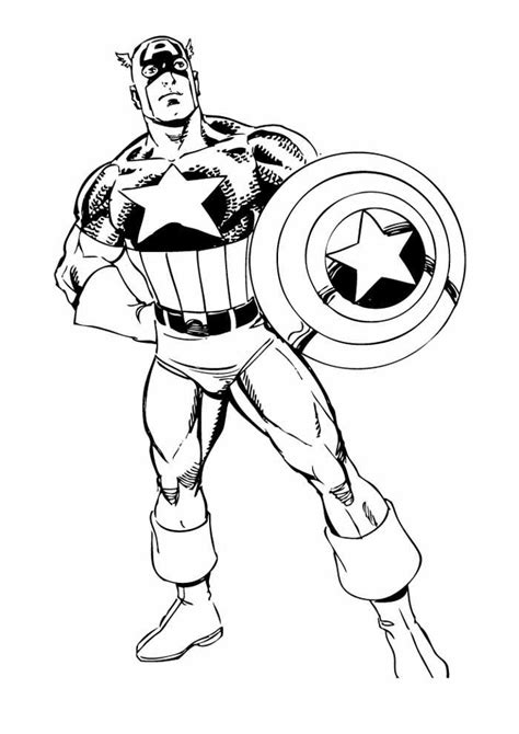 captain america coloring pages coloring pages