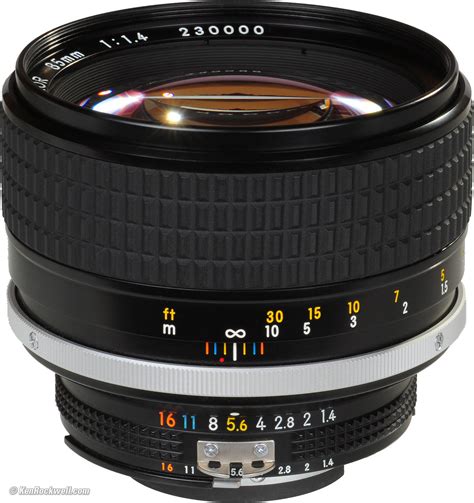 Nikon 85mm F14 Ai S Review