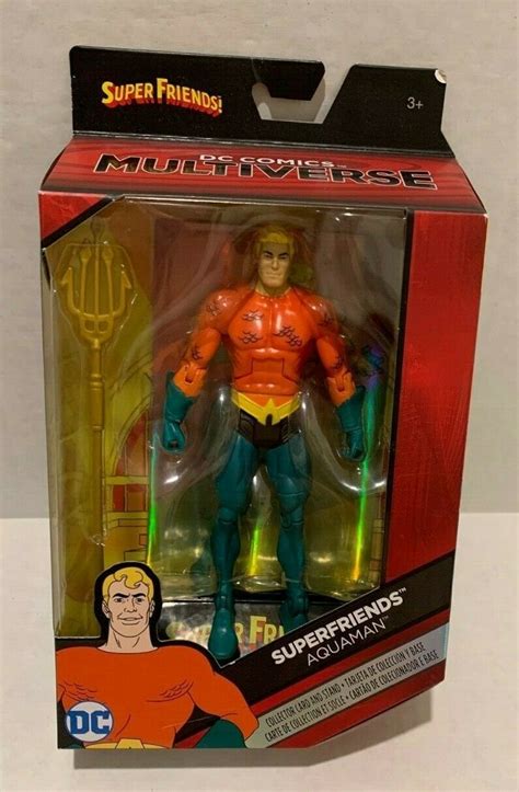 New Dc Comics Multiverse Super Friends Aquaman Action Figure 6