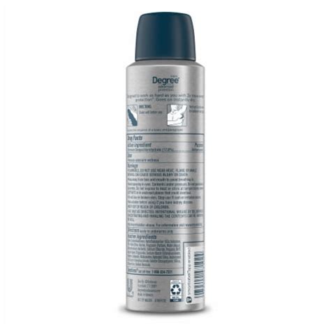 degree® men 72 hour wetness protection power strongest antiperspirant deodorant spray 3 8 oz qfc