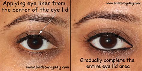 Liquid liner has a learning curve, but it's not impossible to master. How to apply liquid eyeliner on top eye lid - Makeup Tutorial