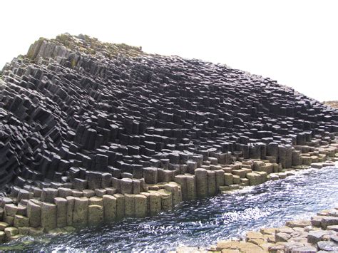 Rock Formations Staffa Island Scotland