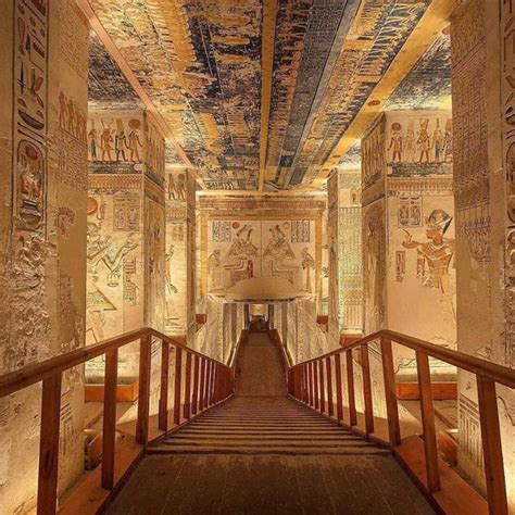 Virtual Tour Of Tomb Of Ramesses Vi In The Valley Of Kings Fizx