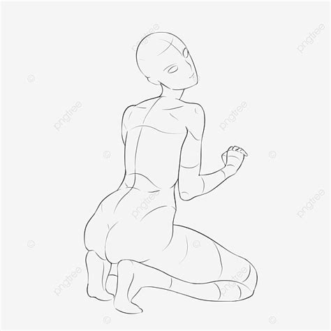 How To Draw Anime Girl Body Sitting