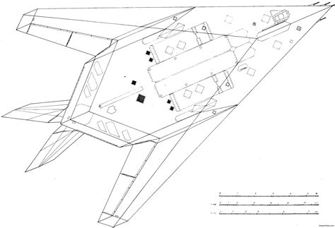 Lockheed F Nighthawk Blueprintbox Com Free Plans And Blueprints Of Cars Trailers