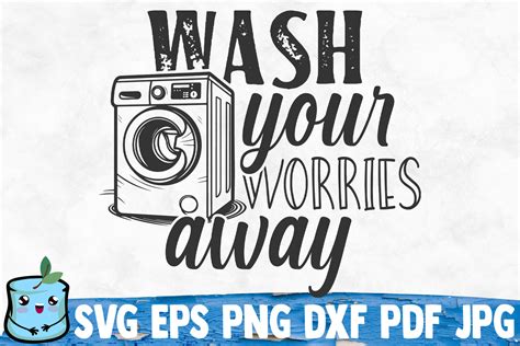 Wash Your Worries Away By MintyMarshmallows | TheHungryJPEG