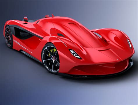 Vision Gt Concept Car Proposal For Ferrari By Peter