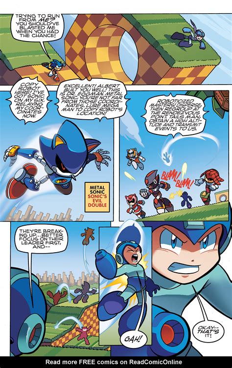 Read Online Sonic Mega Man Worlds Collide Comic Issue Vol 1