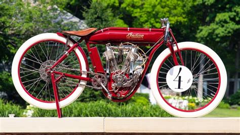 1912 Indian Twin Board Track Racer F142 Monterey 2019