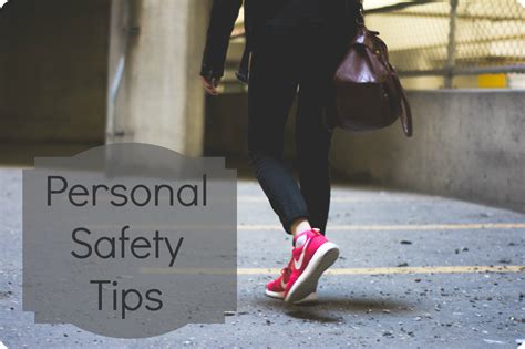 My Personal Safety Tips