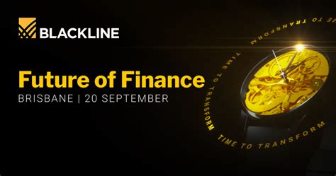 Blackline Brisbane Future Of Finance Event Tridant
