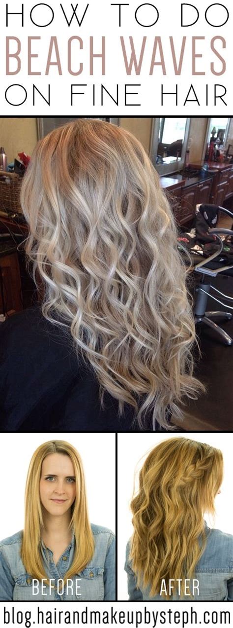 For gals with fine hair, careful thought needs to go into your tools. 4. Beach Waves for Fine Hair - 38 Hairstyles for Thin Hair ...