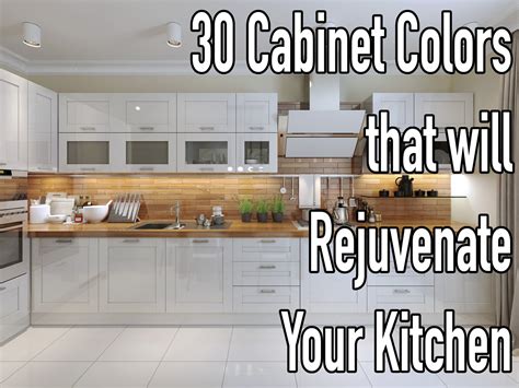 30 Cabinet Colors That Will Rejuvenate Your Kitchen Rugh Design