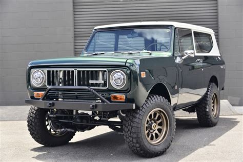 L96 Powered 1973 International Harvester Scout Ii For Sale On Bat