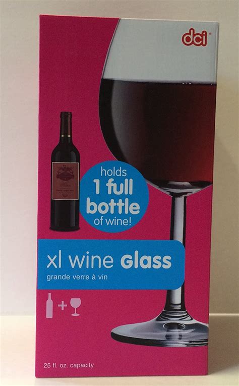 Dci Xl Wine Glass Holds 1 Full Bottle Of Wine Home And Kitchen