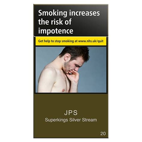 Jps Silver Stream Superkings 20 Pack Tesco Groceries
